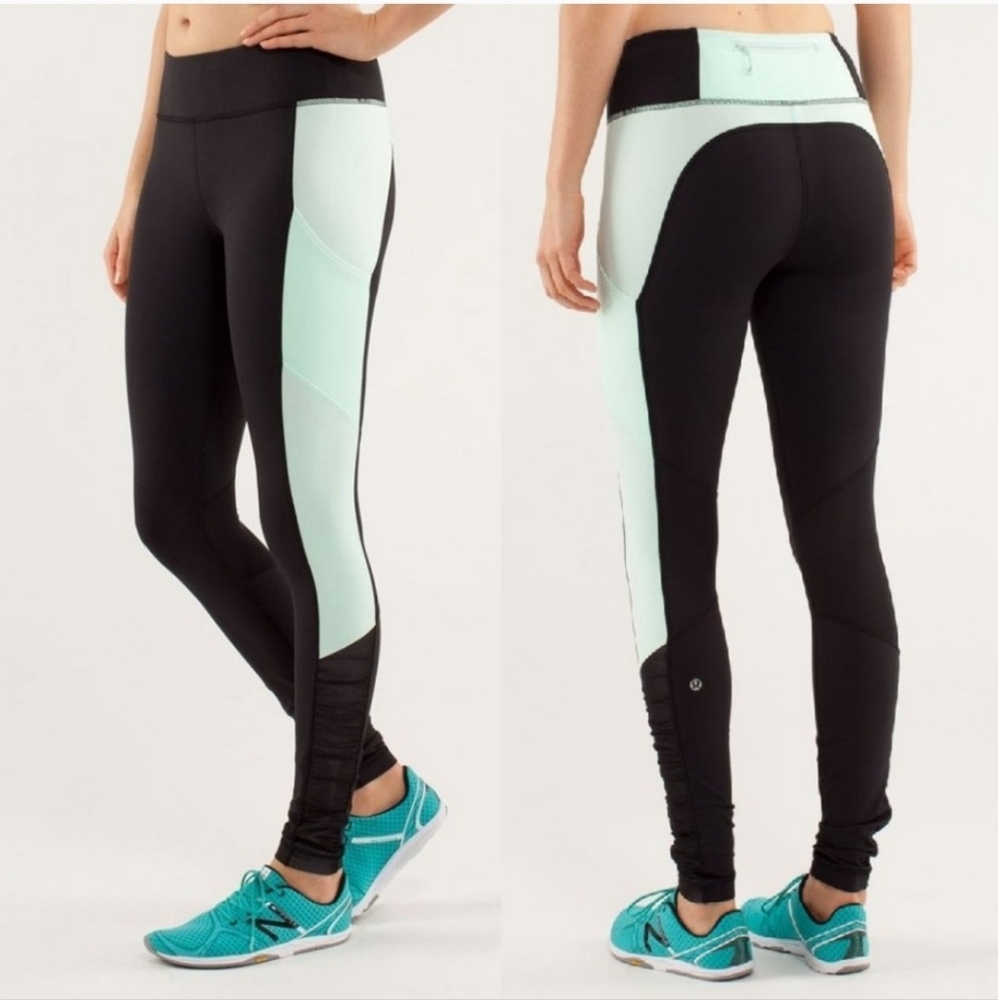 Lululemon Run Get Up and Glow Reflective Legging 8